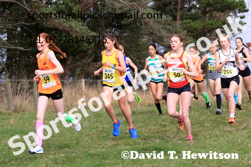 Girls Under-15s 2025 Start Fitness NEHL, Druridge Bay, Northumberland. Photo: David T. Hewitson/Sports for All Pics